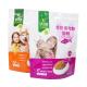 Security Self Holding Plastic Dog Treats Animal Feed Packaging Bag With Zipper