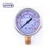 EN837-1 Glycerine 63mm 1psi 0- 600 Psi Npt 1/4 Oil Filled Pressure Gauge