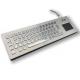 IP65 Industrial Stainless Steel Keyboard Desktop Keyboard waterproof dustproof  -40℃