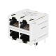 Tyco 1840182-1 Compatible LINK-PP LPJG27591CNL 10/100/1000 Base-T  Without LED 2x2 Port Cat6 Modular Jack