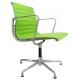 Green Color Luxury Executive Office Chair Soft Pad Back 360 Degree Rotation Function