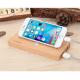 Wood Color Slim Portable Wireless Charger Power Bank with 73% Wireless Charging Effect