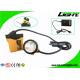 Aluminum Miners Cap Rechargeable LED Headlamp IP68 10.4Ah SAMSUNG Battery High Safety