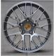 High performance casting alloy rim 19 inch 120(mm) PCD wheel black machined face