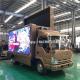 Mobile Advertising LED Scrolling Billboard Truck 5995×2190×3300mm For Road Show