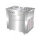 Double Pan Fry Rolled Ice Cream Machine With Stainless Steel 304
