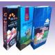Laminated BOPP Woven Bags 38cm - 80cm Width 12 Colors Printing With Square Bottom