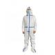 Splashproof Disposable Protective Coveralls With Microporous Film Laminated