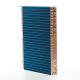 Corrugated Fin Copper Condenser Coil Tube AC Evaporator Coil