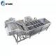 Automation Bubble Washer For Fruit Root Vegetable 304 Stainless Steel