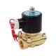 Nominal Pressure Pn1.6MPa 2 Way Brass Water Air Direct Acting Solenoid Valve AC220V