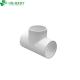 PVC UPVC Pipe Tee Sch40 Fittings Water Supply Joint Customized Request UV Protection