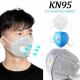 Dustproof Anti Virus Face Mask And Breathable Face Masks 95% Filtration N95