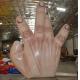 Fire resistant Giant Inflatable Single Hand Decoration with 5 fingers