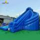 Indoor Playground Inflatable Water Slide Blue For All Ages customized Size