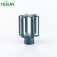 Sanding Process Curtain Rod Finials Textured For Home Decoration