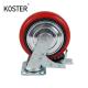 4 Inch/5 Inch/6 Inch/8 Inch Flat Plate Silk Pole Universal Industrial Caster With Brake