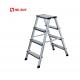 Professional 2x4  Multipurpose Aluminium Foldable Ladder Long Life Span