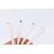 Durable Permanent Tattoo Pen / Microblading Eyebrows Tool With Flexible Curved Blade Needle 12 / 14 / 17 Pin 18U