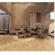 Anti-Slip Light Brown Exterior Floor Eco-Friendly Ceramic Tiles For Bedroom 600x600m