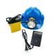 348lum Miner Helmet Lamp , Corded Rechargeable Miners Safety Lamp 25000lux 800mA