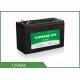 Light Weight Deep Cycle Lithium Battery 12V 6Ah With Black Plastic Case