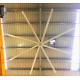 AWF5 HVLS Ceiling Fans 128kg 8pcs Blades Big Ceiling Fans For Warehouse