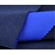 Blue Microfiber Circular Knit Fabric Water Proofing 94% Polyester 6% Spandex