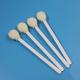 5 Lint Free Large Round Foam Tipped Cleanroom Swab With Plastic Handle