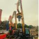 Excavator Mounted Vibro Hammer / Pile Driver For 10 Meter Piling Construction Work