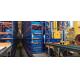 4 Aisles Automated Storage Retrieval System ASRS 4032 Cargo Spaces