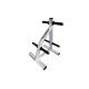 Vertical Gym Fitness Equipment , Weight Tree Rack Storage 3mm Tube Thick