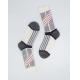 Black / White Nylon Sports Ankle Socks For Young Boys Anti - Bacterial