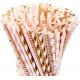 Recyclable Boba Bubble Tea Disposable Biodegradable Paper Straws