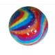 logo golf ball with rainbow , golf ball