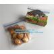 Bulk Plastic Sealed Bag cut Rounds Food Storage  Bag For Bean, freezer saver storage packaging  bags, bageas
