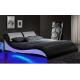 Ergonomics Design LED Upholstered Bed Remote Cotrol Wholesale Bed Manufacturers