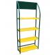 Yellow Color TUV Certificate Lubricant Display Rack Four Tiers