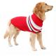 Stripe Big Dog Sweater Winter Warm Chihuahua Golden Retriever Coat Puppy Suit