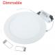 LED Panel light 4W 6W 9W 12W 15W 25W Round Ultrathin SMD 2835 Power Driver Ceiling Panel Lights Cool/Natural/Warm White