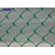 Galvanized Chain Link Mesh Fence With PVC Coated For Residential And Commercial