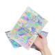 Mylar Holographic Stand Up Pouch Packaging Three Side Seal Bags With Zipper