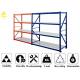 0.5mm Layer Medium Duty Steel Rack Cold Rolled Steel Material 68*35*1.0mm Beam