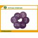 PP Purple Poker Dealer Button Small Blind Game Button For Casino