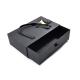 Black Kraft Paper Gift Box Candy Cookie Cloth T Shirt Scarf Pack Boxes With Ribbons