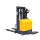 3.5m  Battery Operated Reach Truck , Electric Walkie Forklift With Pedal