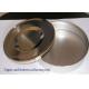 Stainless Steel / Brass Wire Mesh Sieve Cover Lid / Receiver Pan For Laboratory