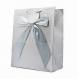 Promotional Shopping Bag with Ribbon Tie in Front and Art Paper