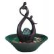 10' Happy Family Table Top Water Fountains Sculpture Water Fountain With Fengshui Ball