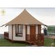 Prefabricated Metal Home 5 Star Glamping Campsites Anti Corrosion
